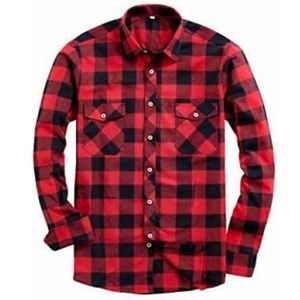 NEW Red and Black Buffalo Plaid Shirt Flannel